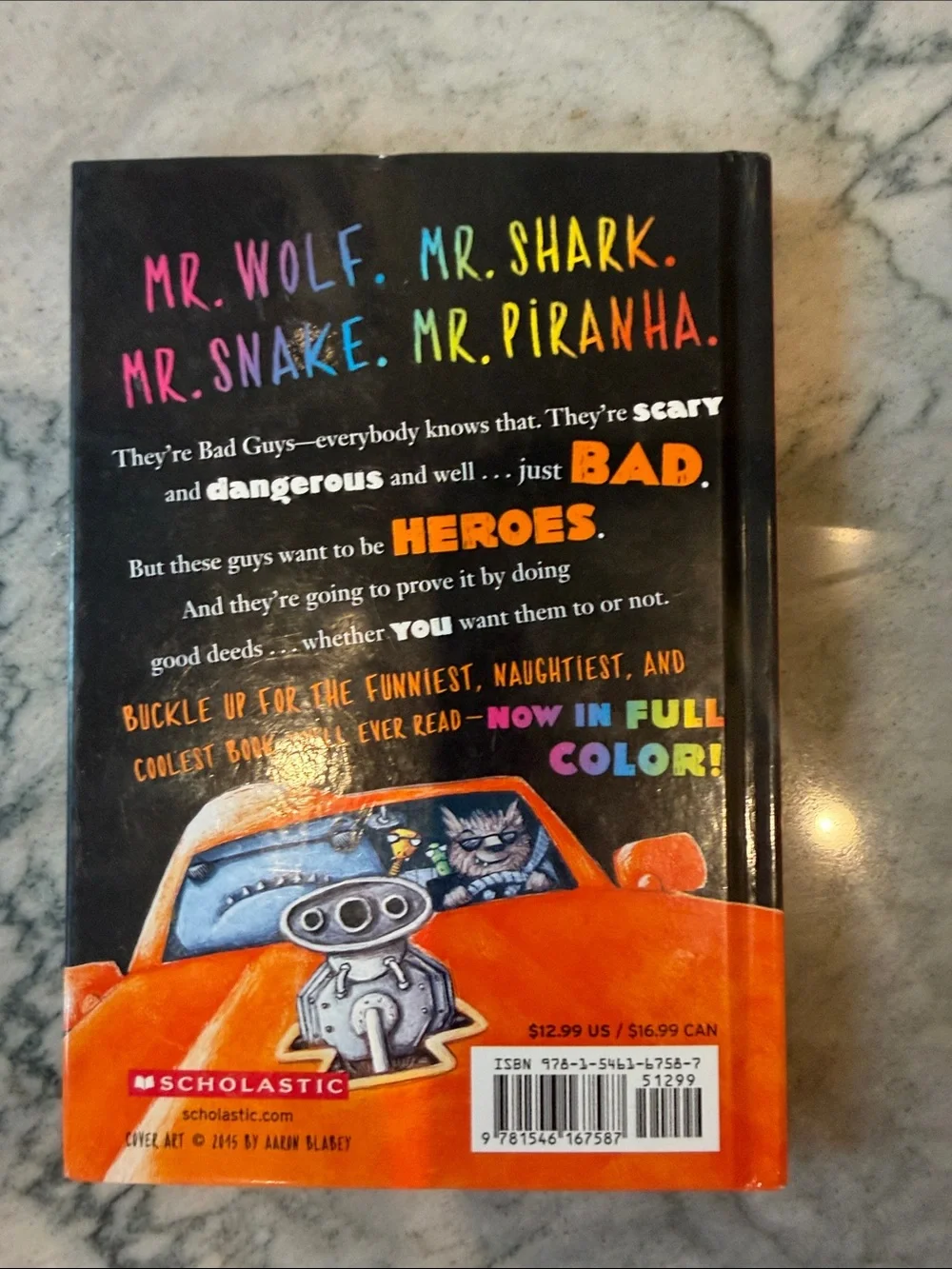 Bad Guys Book - hardcover